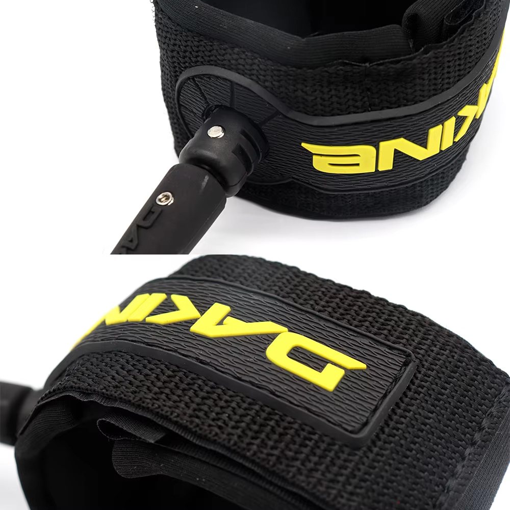 Surfboard Leash - สายรัดเท้าสำหรับกระดานโต้คลื่น อุปกรณ์เสริมสำหรับเล่นเซิร์ฟ สายรัด TPU สำหรับกระดานโต้คลื่น ขนาด