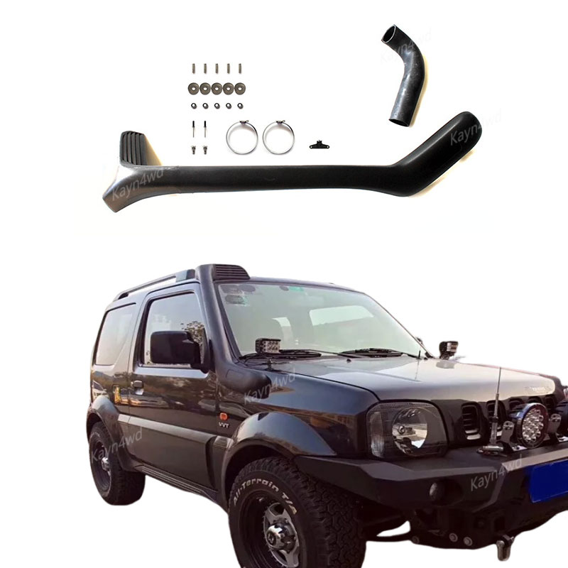 Snorkel Set - ทางวิบาก4x4อุปกรณ์เสริมชุดท่ออากาศเข้าสูงสำหรับ1996-2013 Suzuki Jimny JB23 JB33 JB43ชุดท่อหายใจ