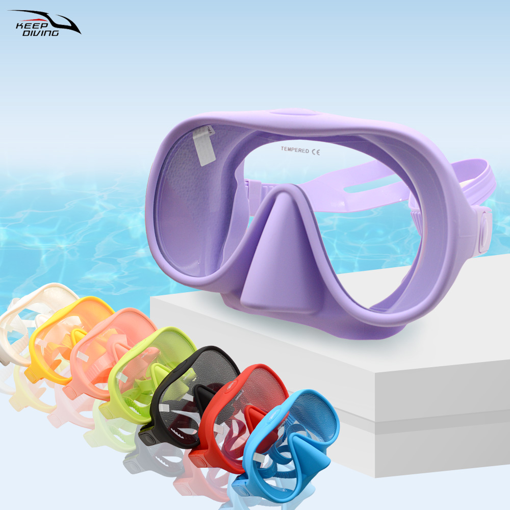 Snorkel Set - 1 ชิ้นหน้ากากดําน้ําดําน้ําฟรีดําน้ําหน้ากากดําน้ําแว่นตามืออาชีพอุปกรณ์ตกปลาใต้น้ําชุดผู้ใหญ่ป้องกันหมอก