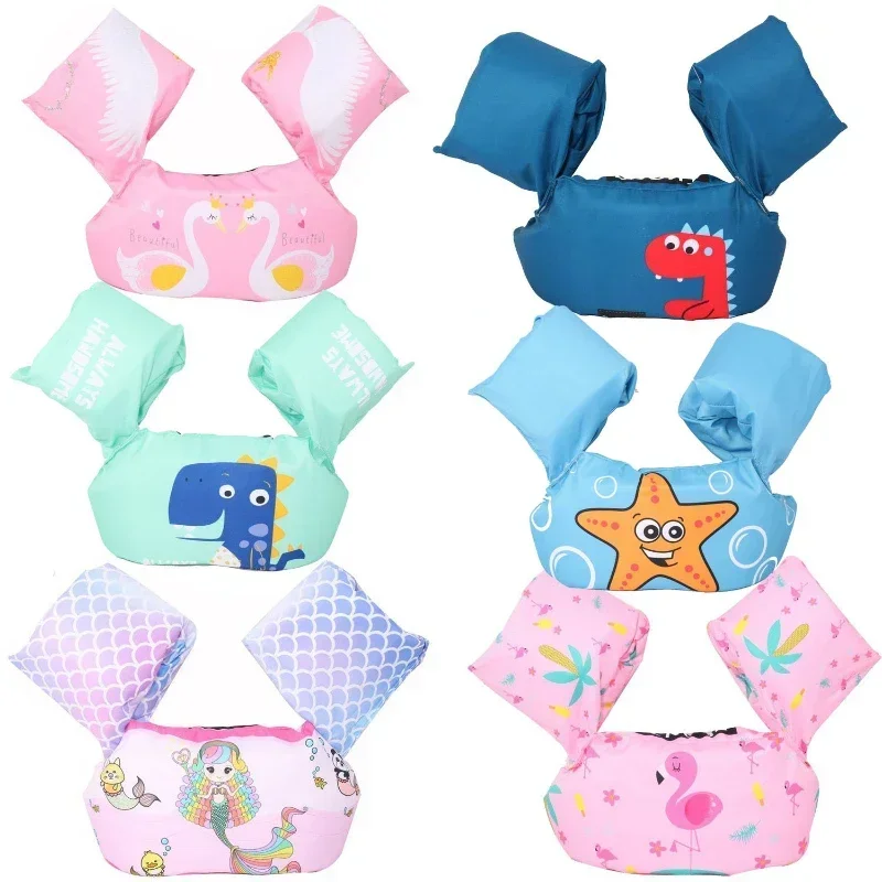เด็กว่ายน้ําวงกลมการ์ตูนแขนเสื - Life Jacket บทวิจารณ์และราคา