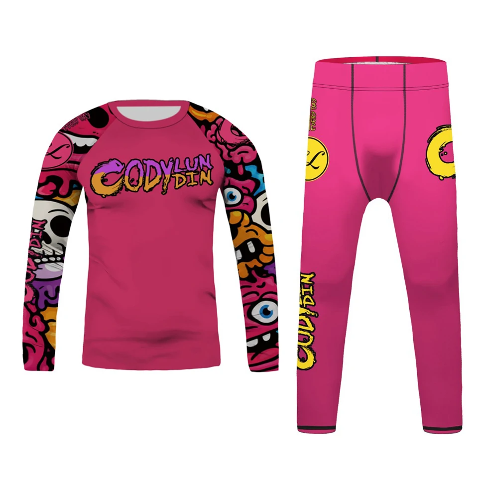 ชุดกีฬาสำหรับเด็ก MMA มวยไทย ย - Rash Guard บทวิจารณ์และราคา