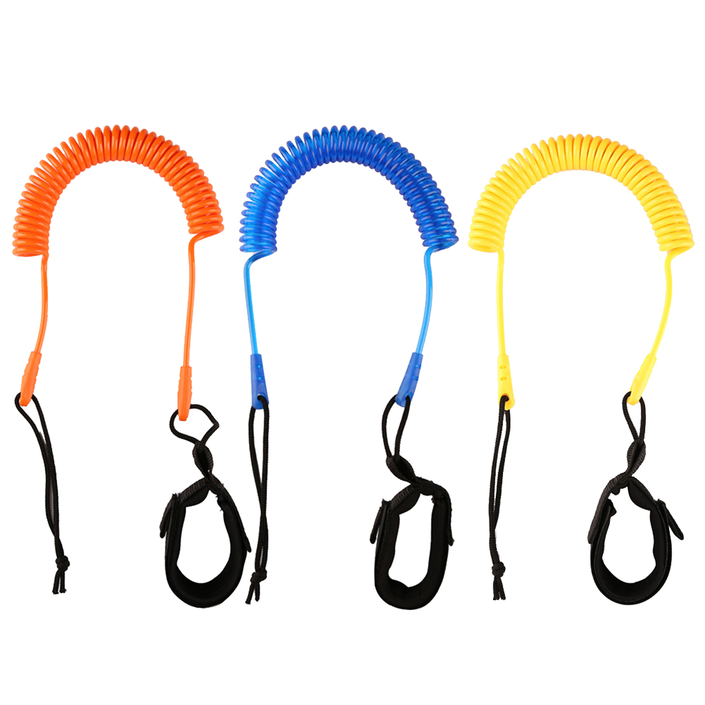 เชือกผูก10FT แบบม้วนเชือกสำหรั - Surfboard Leash บทวิจารณ์และราคา