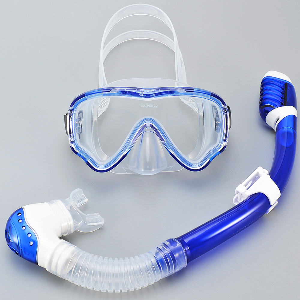 ชุดหน้ากากดำน้ำและสน็อกเกิลสำห - Snorkel Set บทวิจารณ์และราคา