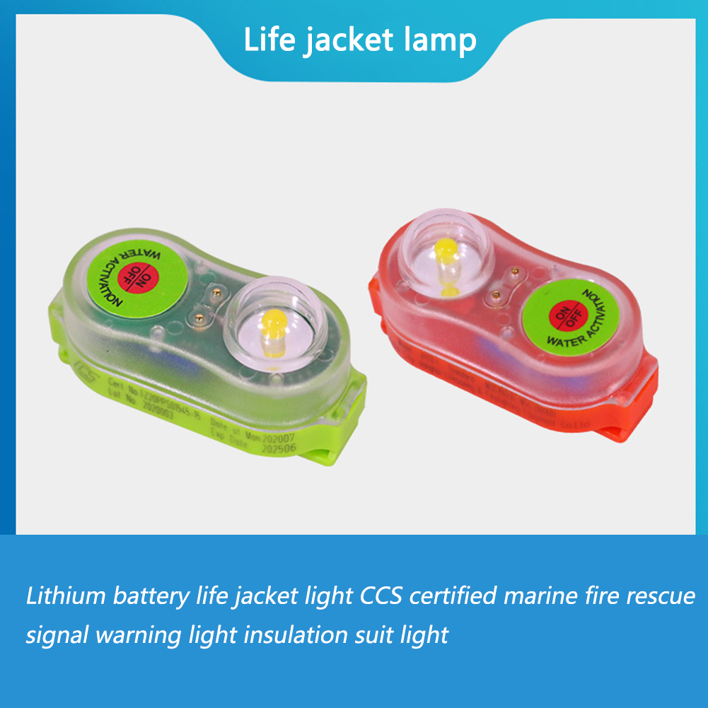LED แบตเตอรี่ลิเธียม JHYD-I เส - Life Jacket บทวิจารณ์และราคา