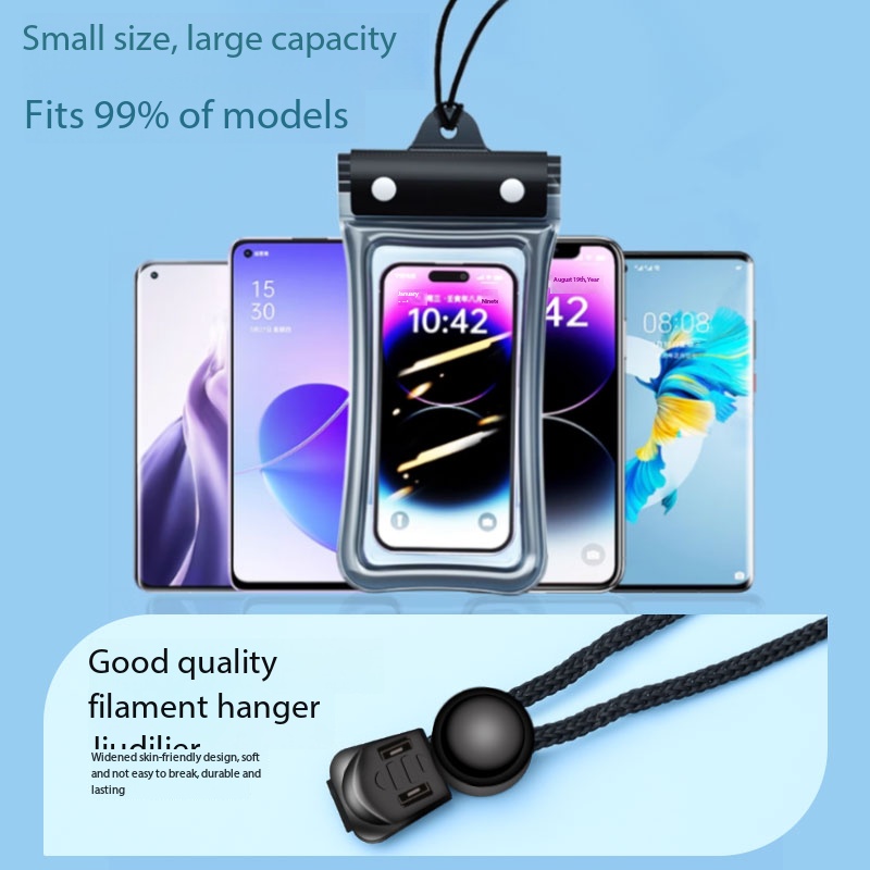 1 ชิ้น กระเป๋าใส่โทรศัพท์กันน้ - Dry Bag Waterproof บทวิจารณ์และราคา