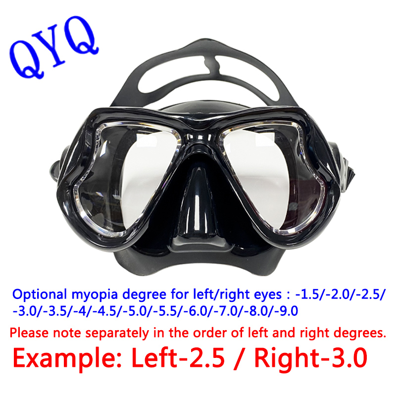 สายตาสั้นดำน้ำหน้ากากดำน้ำดูปะ - Snorkel Set บทวิจารณ์และราคา