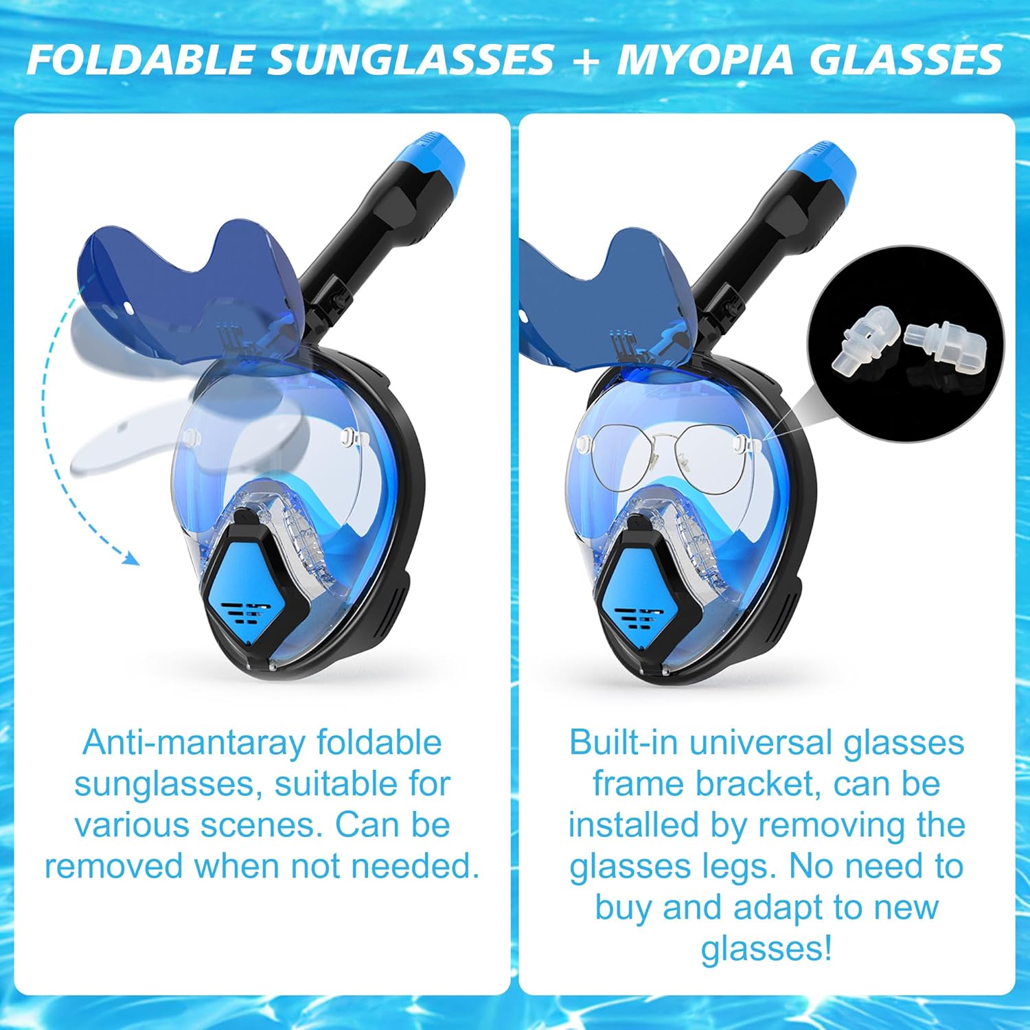 หน้ากากดำน้ำแบบเต็มหน้า Devilf - Snorkel Set บทวิจารณ์และราคา