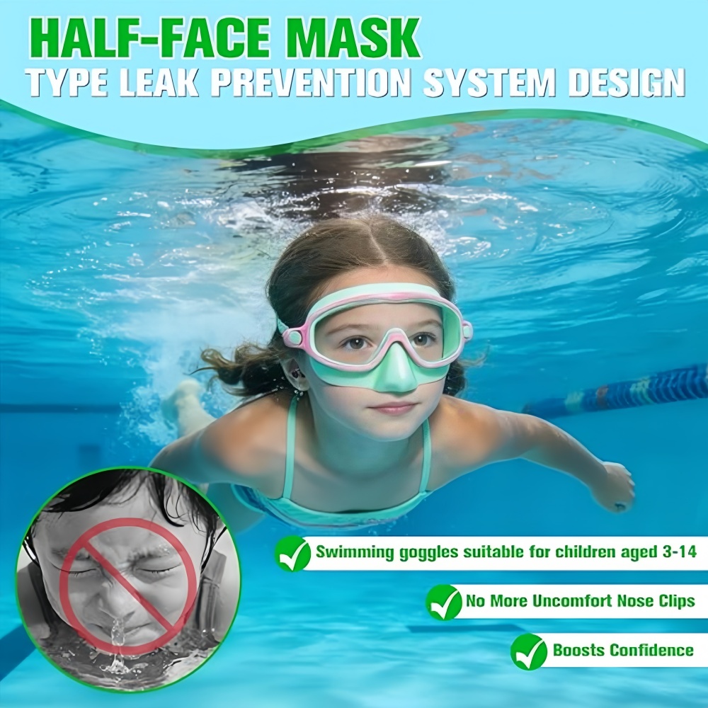 แว่นตาว่ายน้ำสำหรับเด็กพร้อมที - Diving Mask บทวิจารณ์และราคา