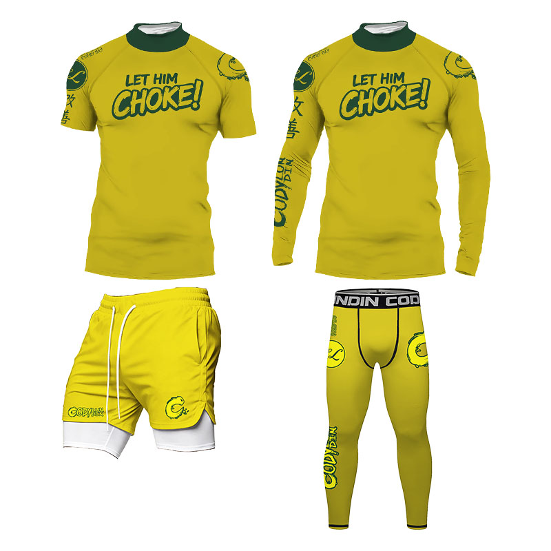 ชุดแรชการ์ดสำหรับผู้ชาย BJJ สำ - Rash Guard บทวิจารณ์และราคา