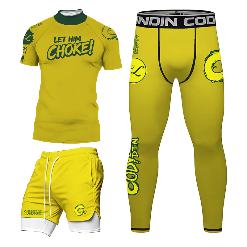 ชุดแรชการ์ดสำหรับผู้ชาย BJJ สำ - Rash Guard บทวิจารณ์และราคา