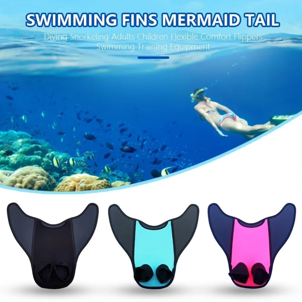 หางนางเงือกน้ำหนักเบา สำหรับว่ - Swim Fins บทวิจารณ์และราคา